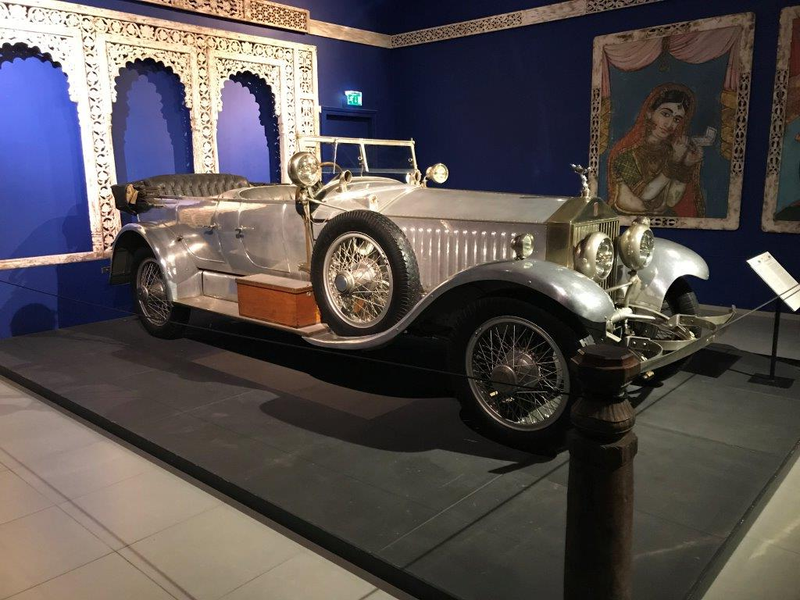 1925 Rolls Royce Phantom 1 Torpedo Tourer by Barker. Polished aluminum body. Originally owned by the Nawab of Hyderabad.